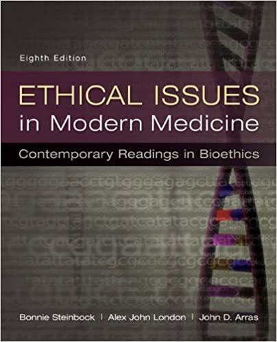 ethical issues in modern medicine steinbock pdf